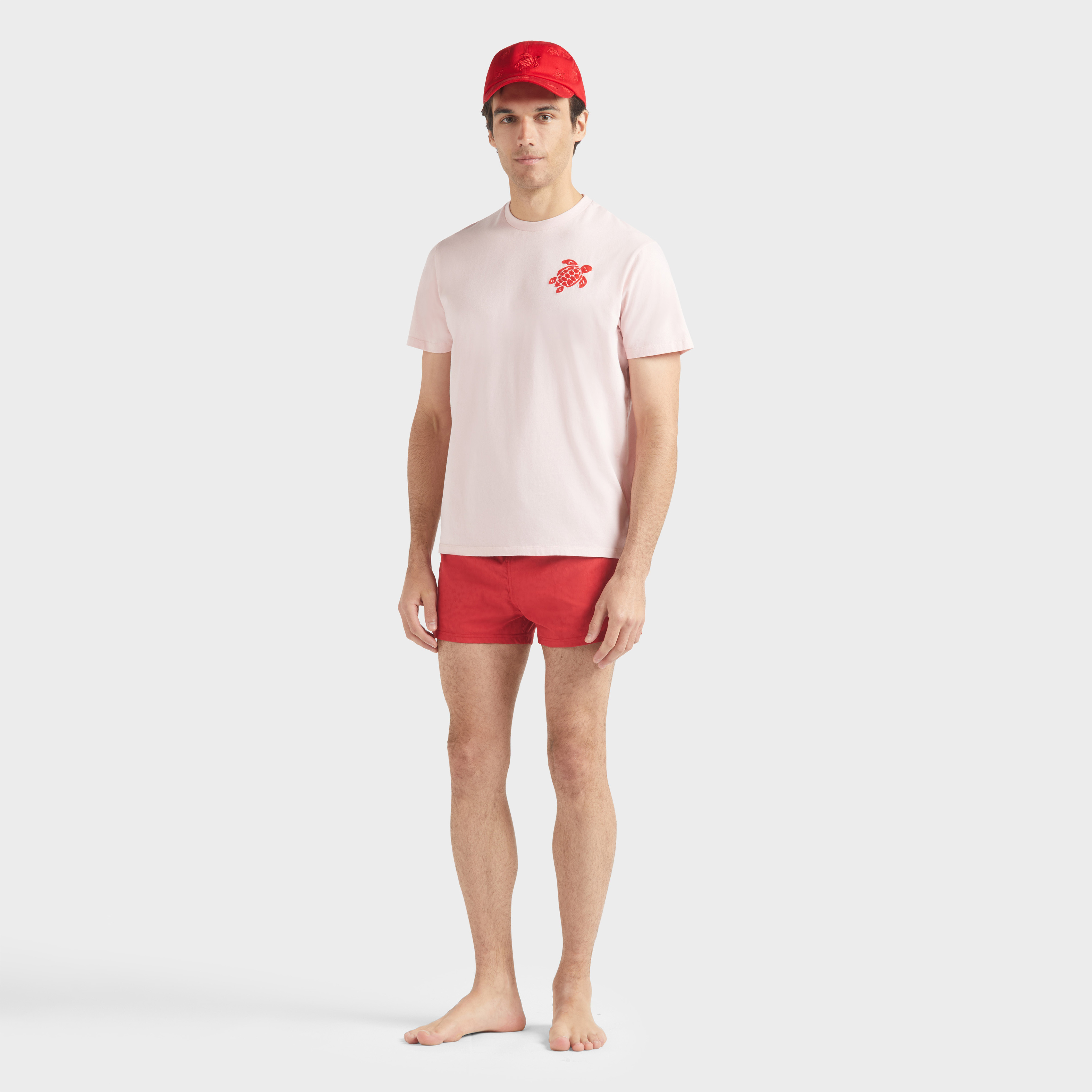 Maillot de Bain Court Homme Tortues Jacquard