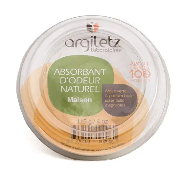 Copo Absorvente de Odores Cítricos Argiletz Natural Home 115g