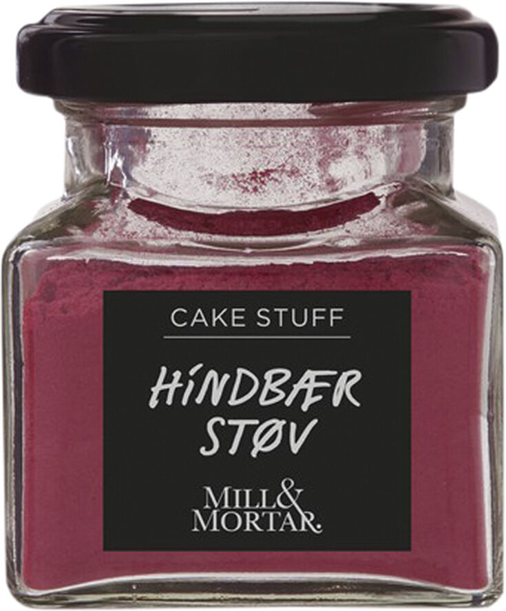 Mill & Mortar Hindbærstøv Rød & sort
