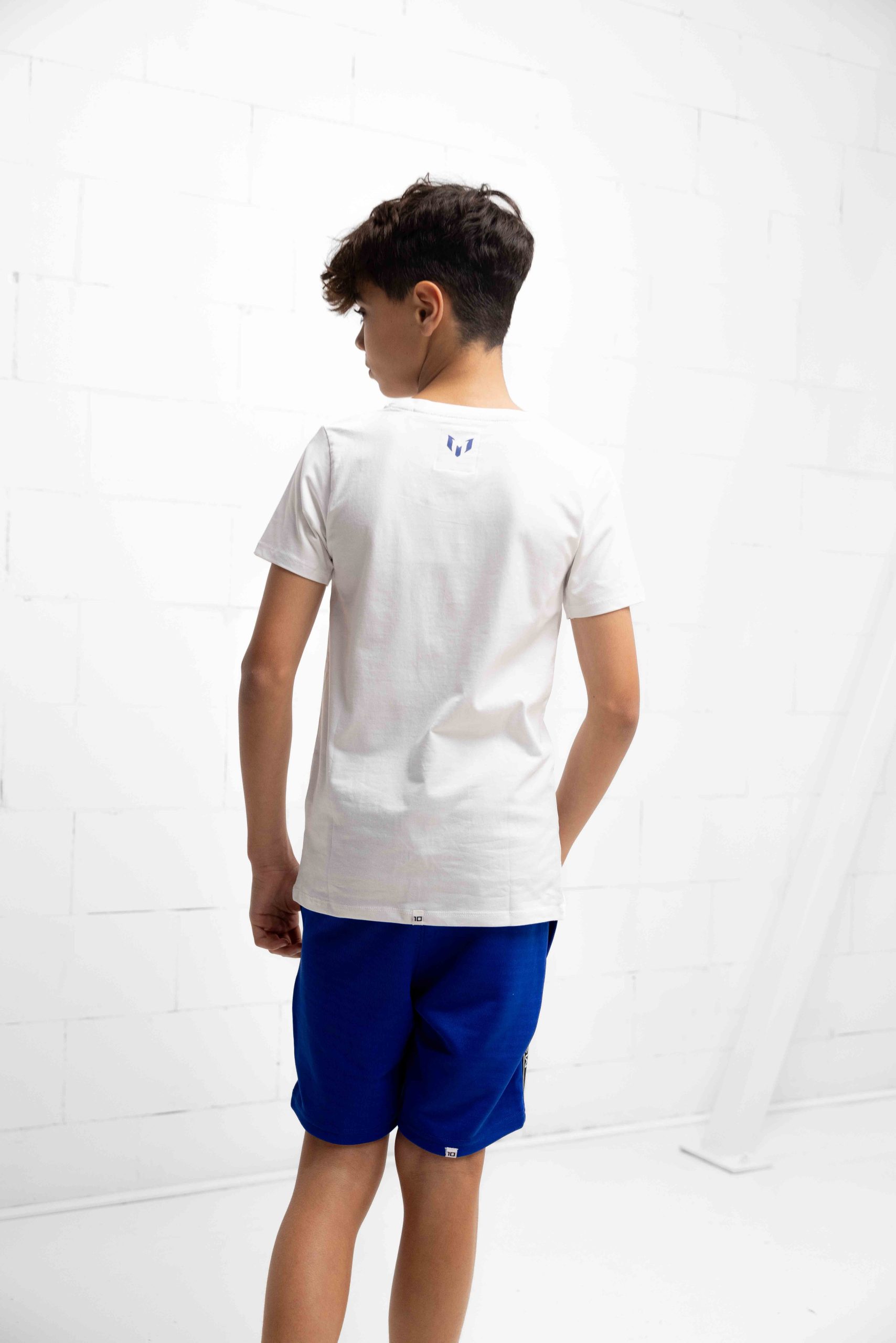 Vingino x Messi Logo T-Shirt Kids Wit