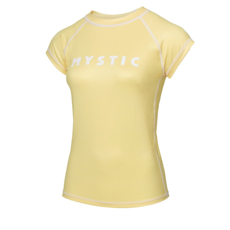 Lycra Femme Mystic Star manches courtes jaune