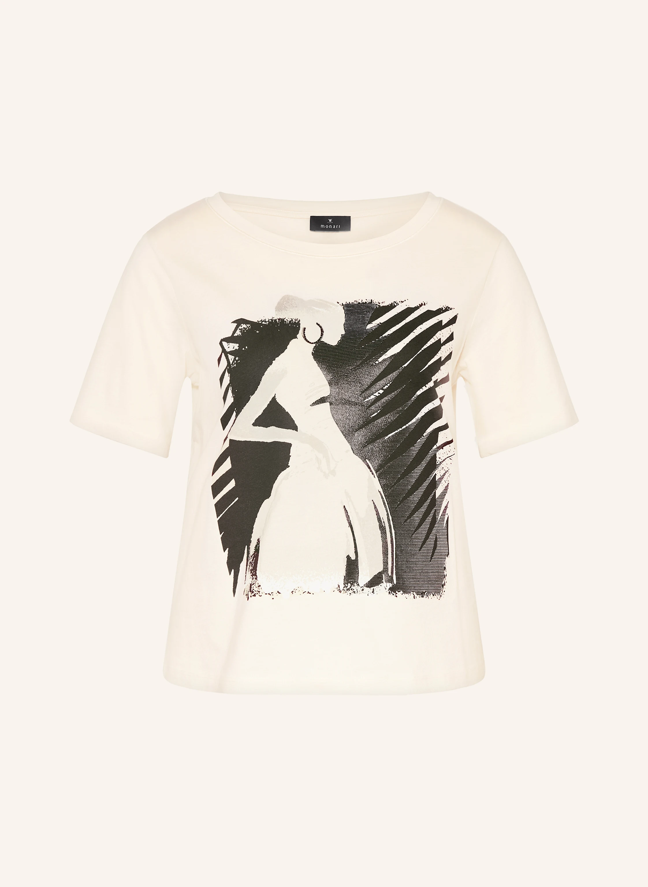 monari T-Shirt mit Schmucksteinen