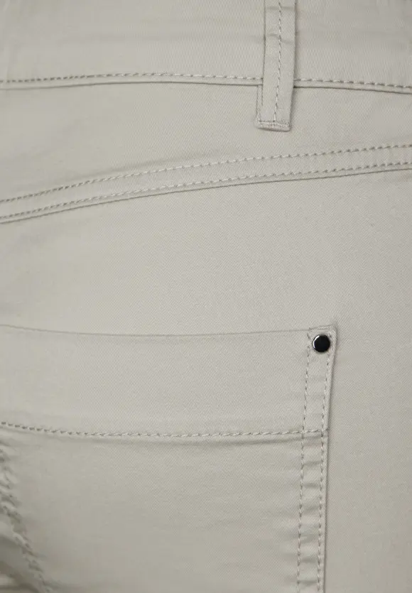 Casual Fit Twill Hose - dolomite stone