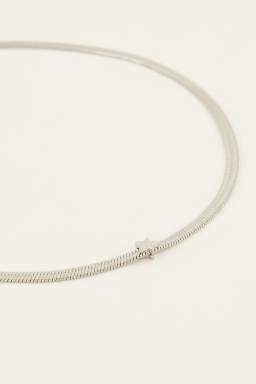 Ketting met platte schakel & ster