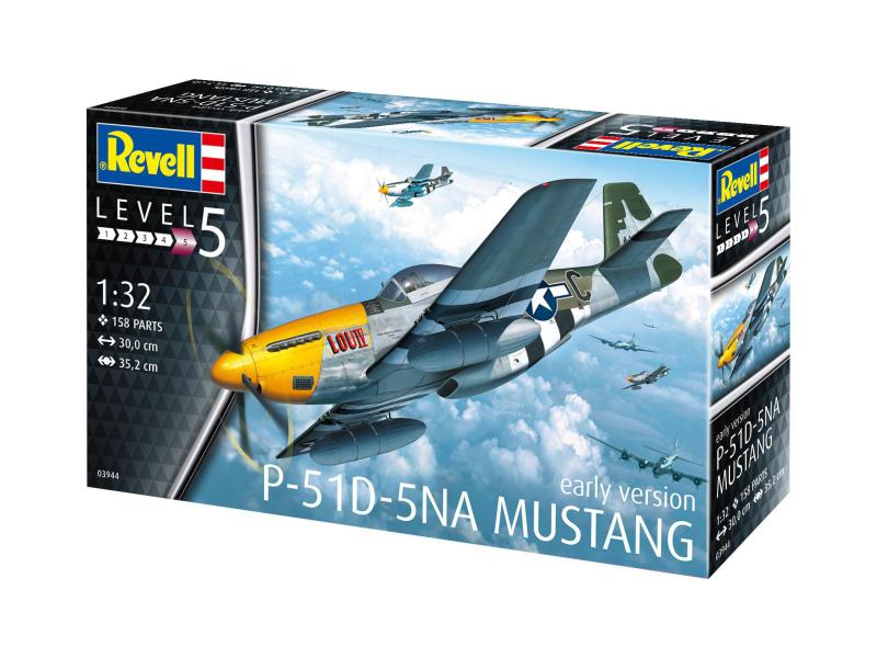 Revell Bausatz P-51D Mustang 1:32 Kunststoff Modellbausatz