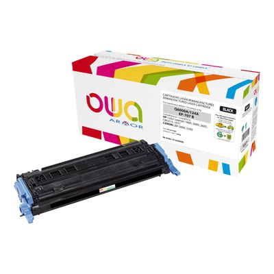 Cartouche laser compatible HP 124A - noir - Owa K12240OW