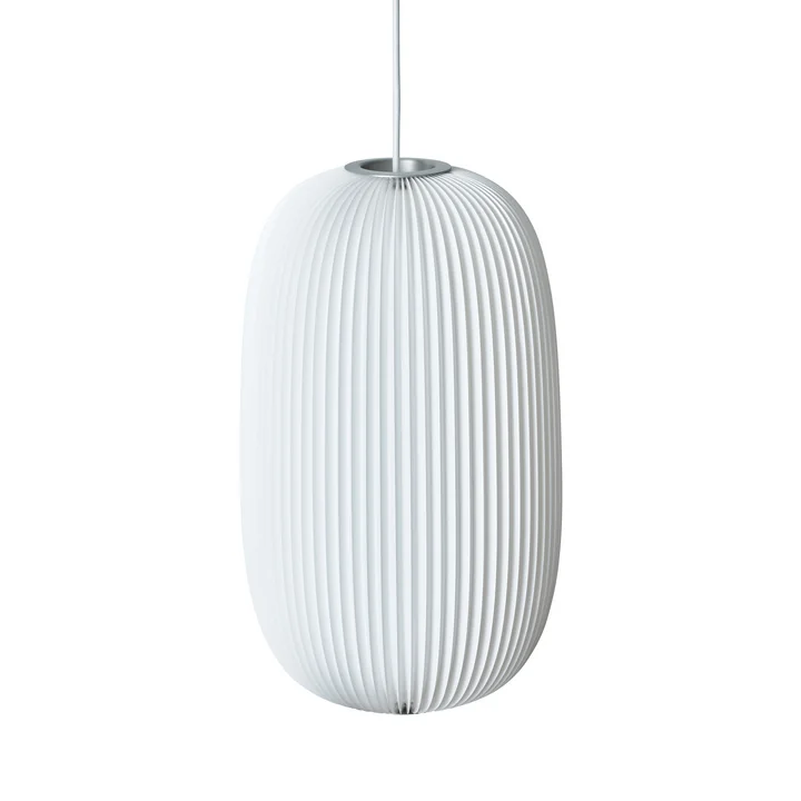 Le Klint - Lamella 1 Pendelleuchte, silber / weiss