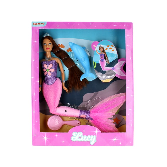 Besttoy - Meerjungfrau mit leuchtender Flosse