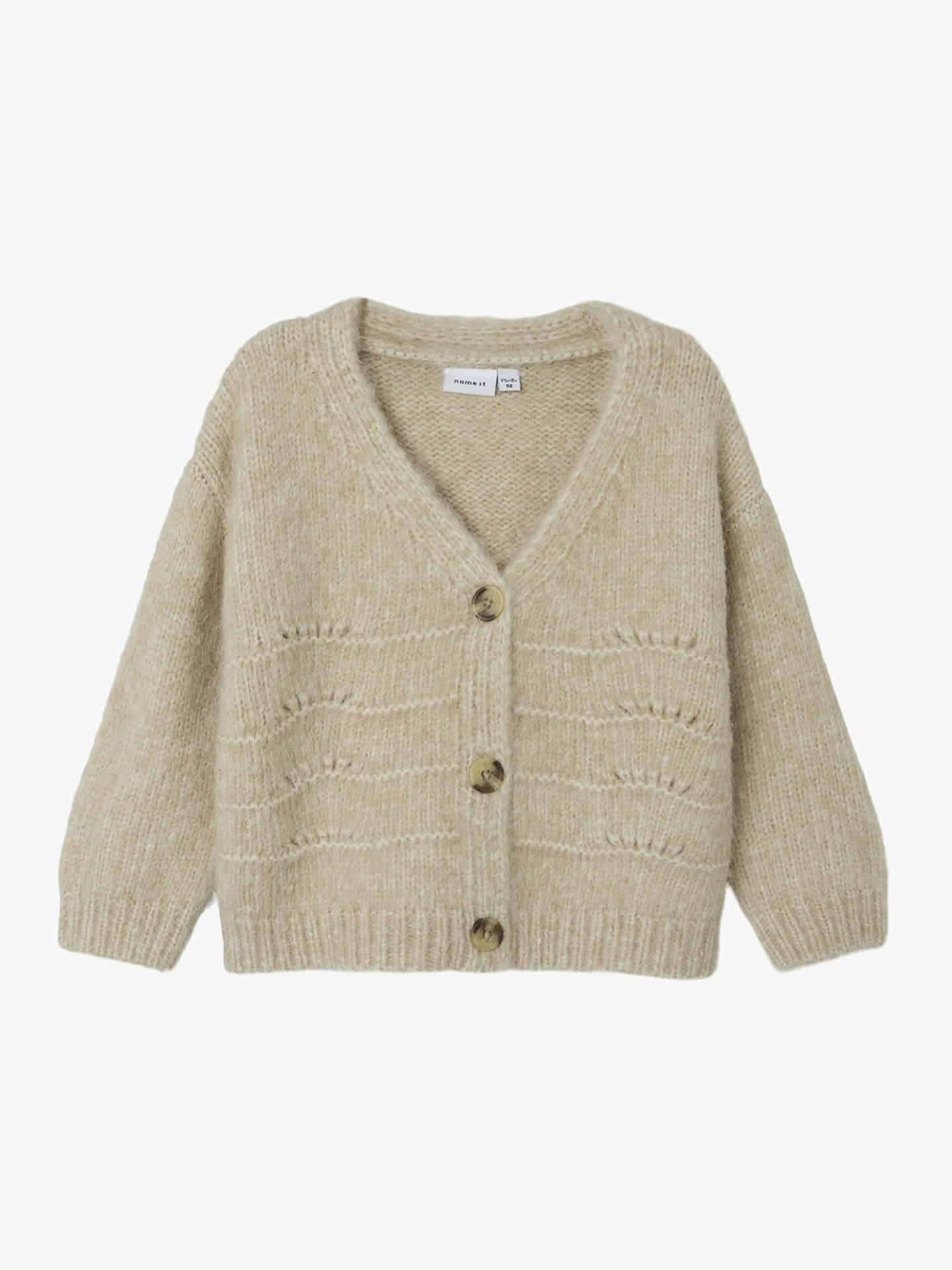 Netrille Long Sleeve Knit Cardigan