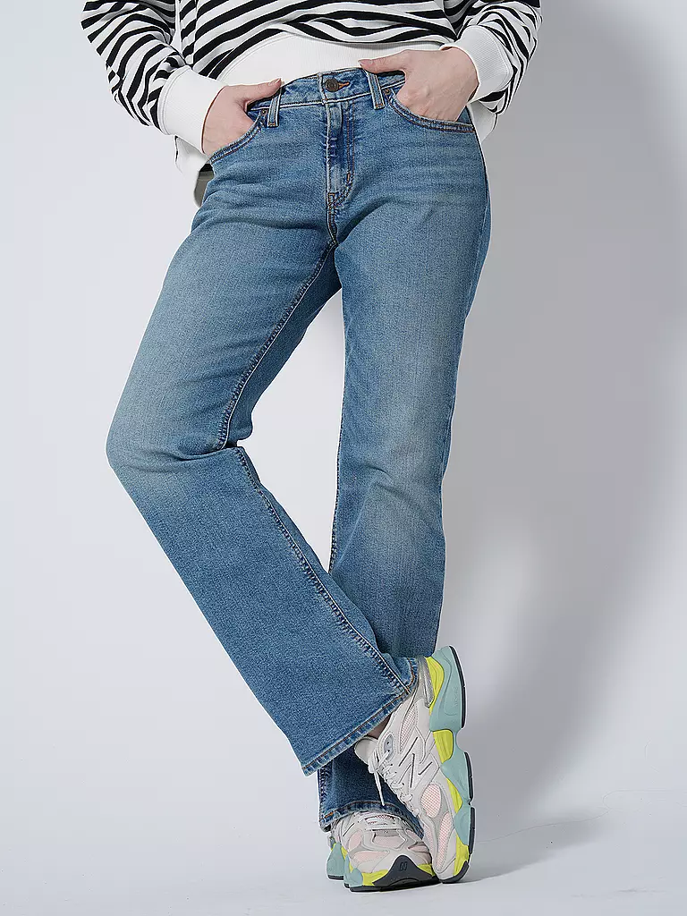 LEVI'S® Jeans Superlow Bootcut blau