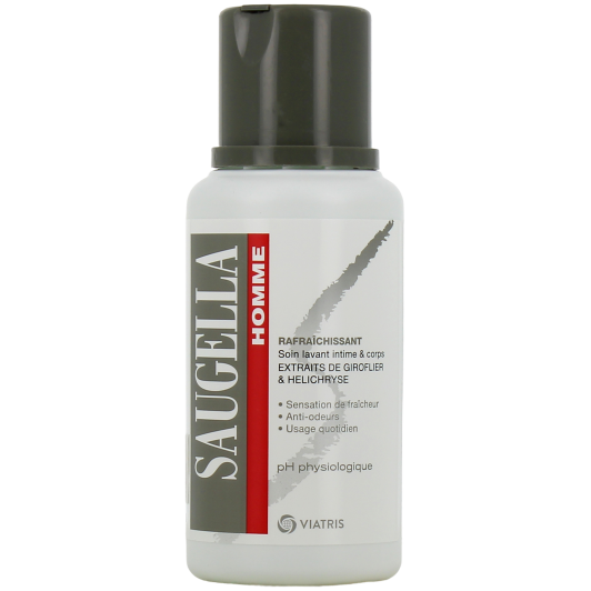 Emulsion nettoyante intime pour homme Saugella