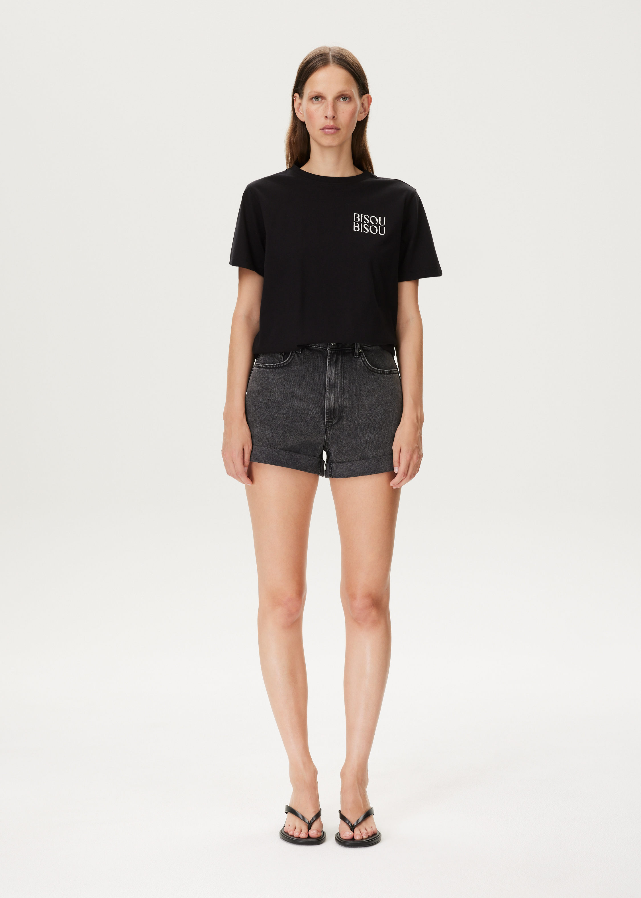 T-shirt met borduurwerk