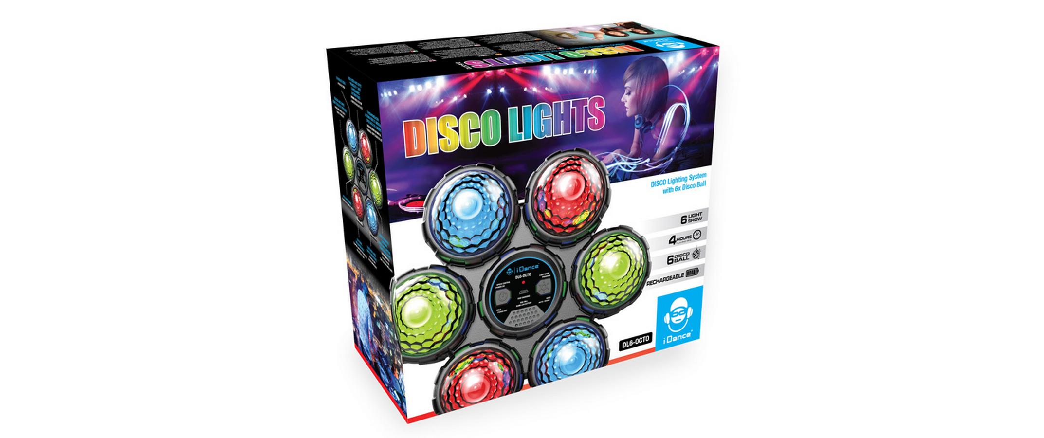 Partylicht DL6-OctoDisco-Licht