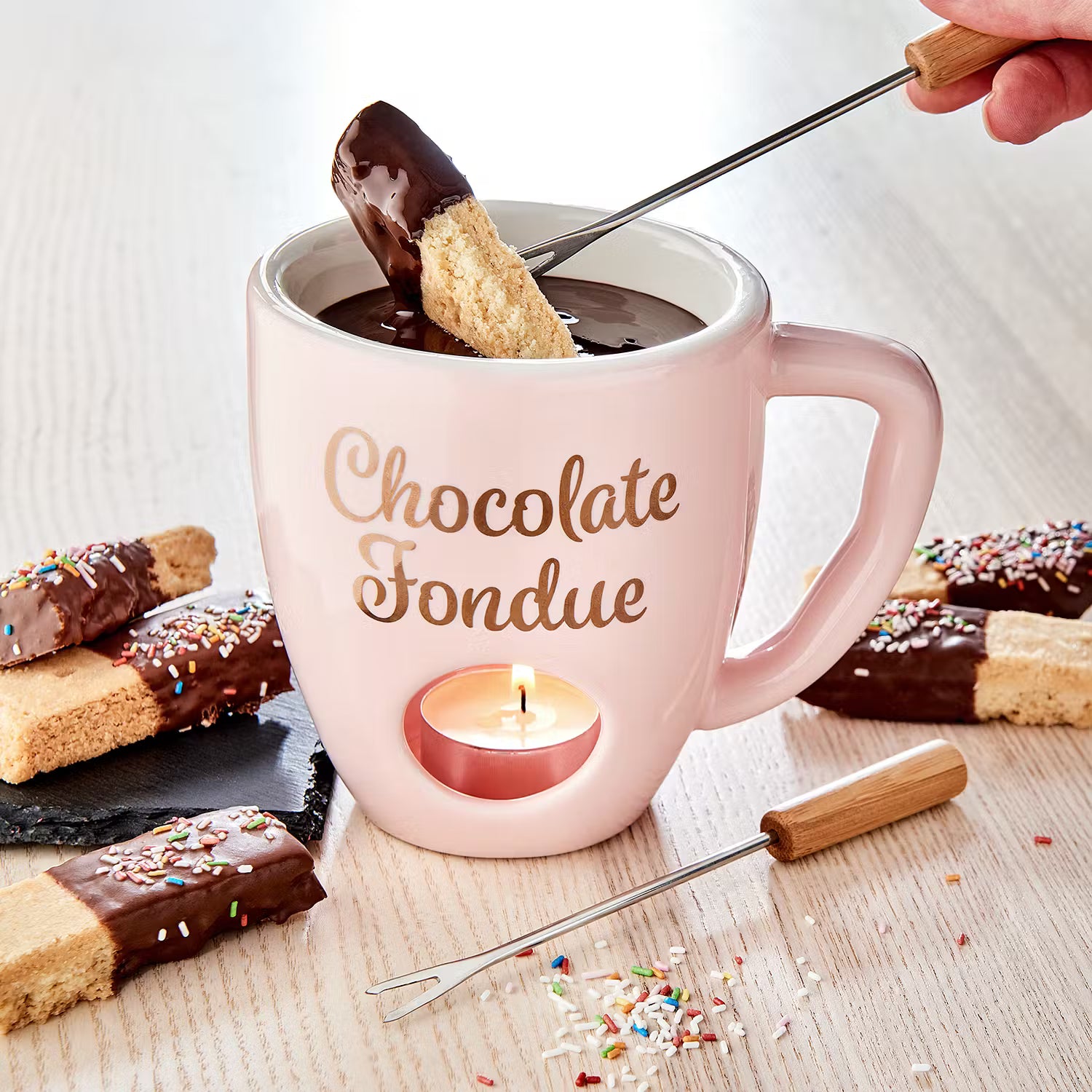 CHOCOLAT Fondue-Set 3-tlg.
