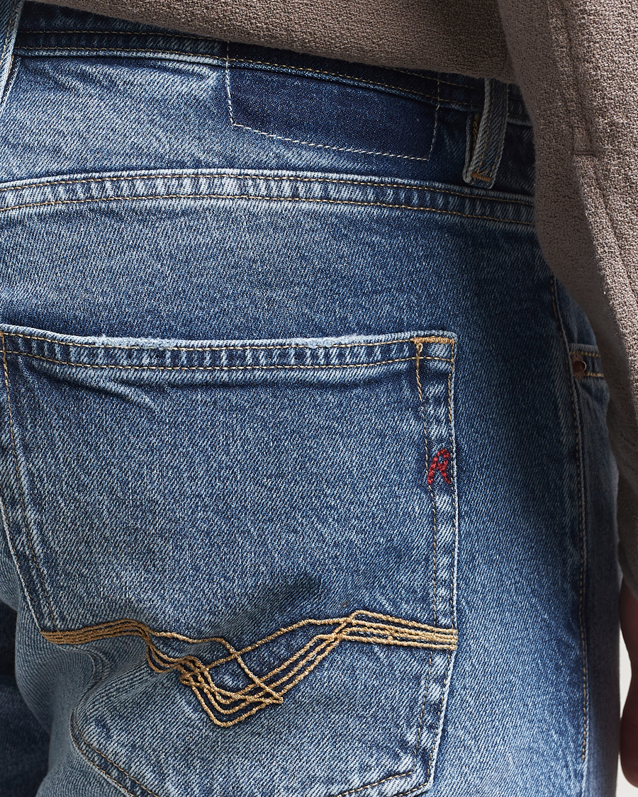 Replay Grover Straight Fit Original Jeans Medium Blue