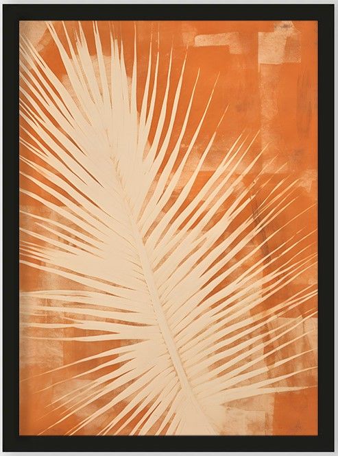 Art Print Rusty Leaf