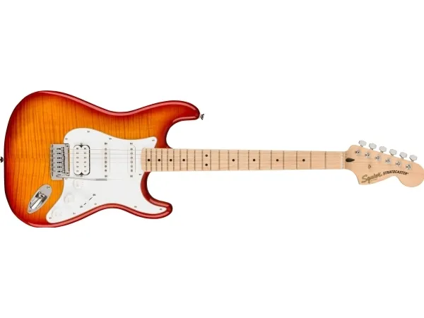 Squier Affinity Stratocaster FMT HSS -sähkökitara, Sienna Sunburst