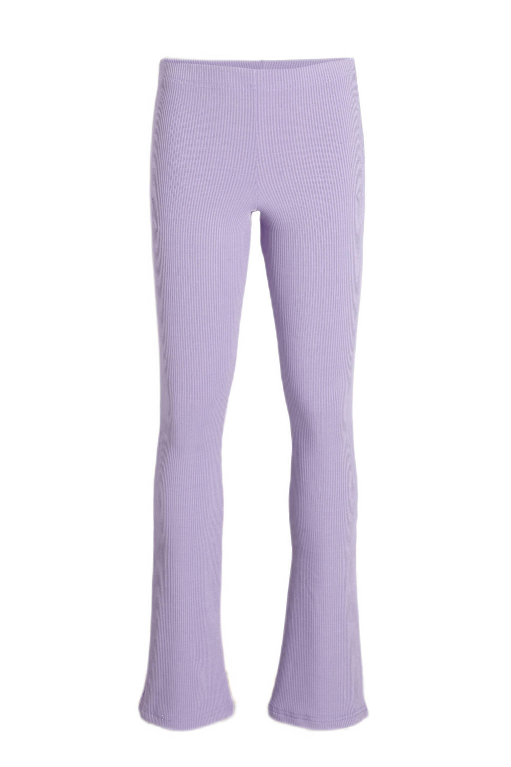 Cars high waist flared broek Zuma lila