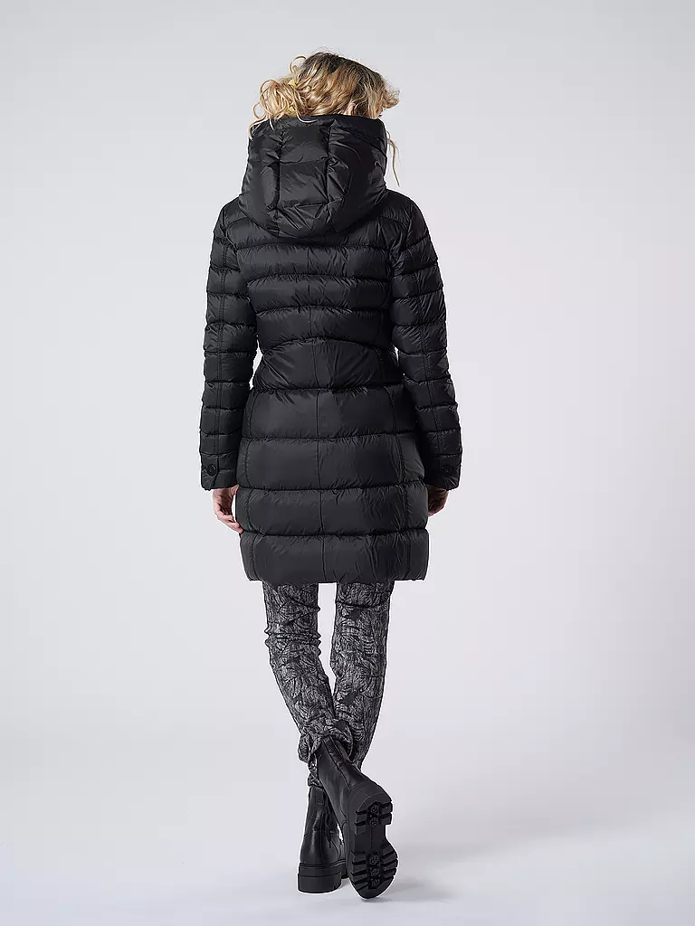 PEUTEREY Daunensteppjacke LEVARIA schwarz
