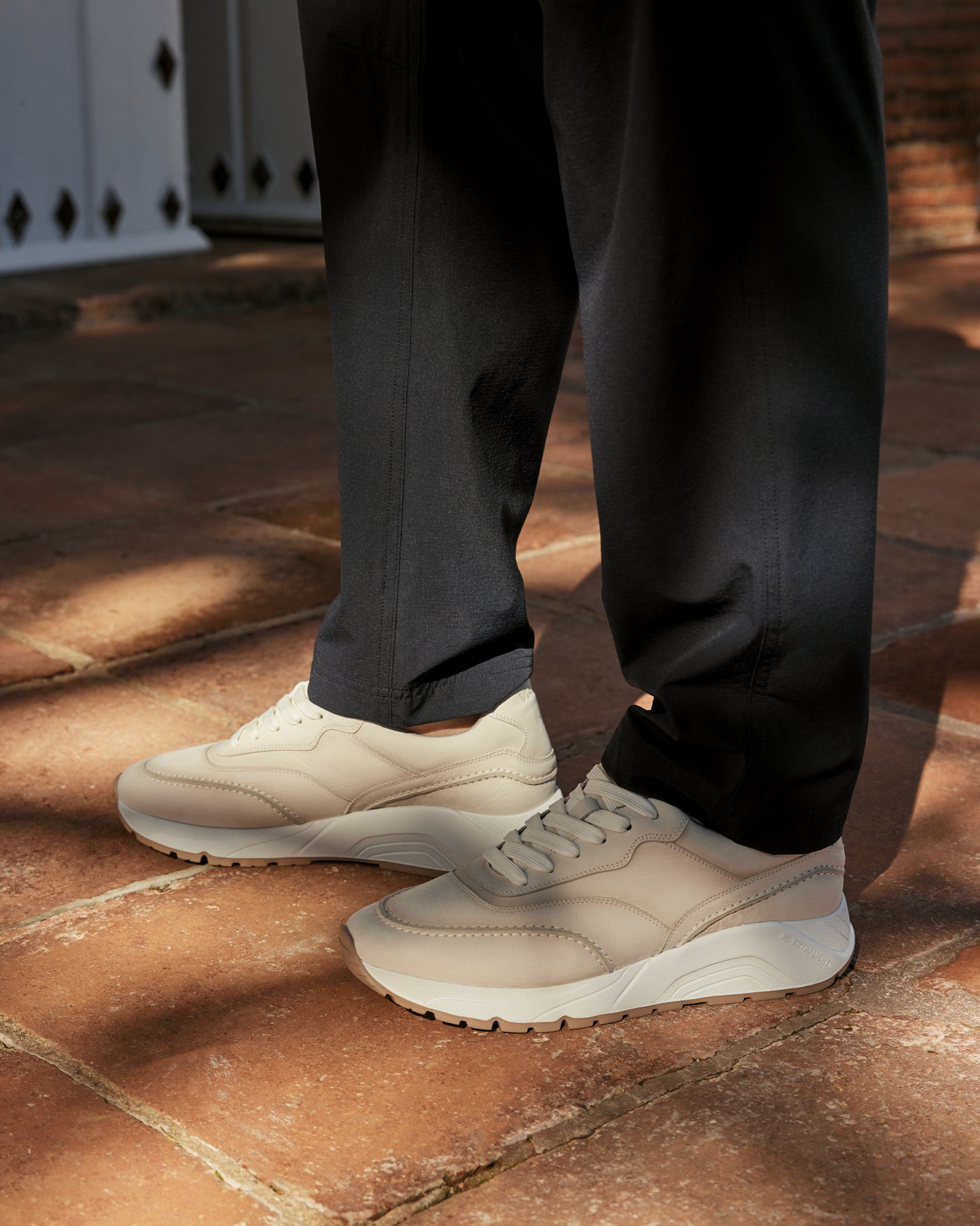 VIA VAI beige heren sneakers Owen Jimmy