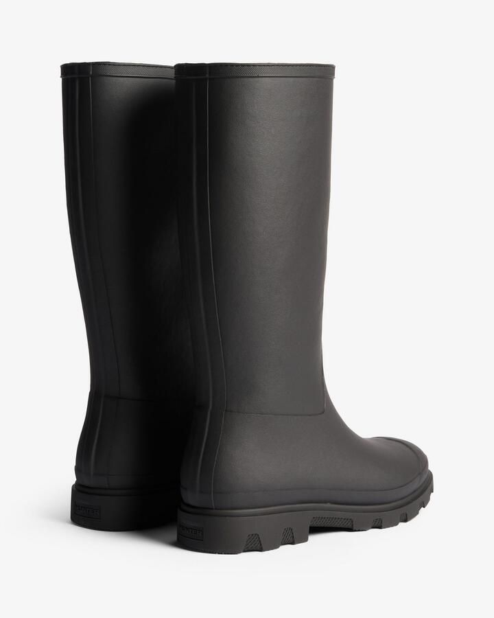 Hunter Boots Downpour Tall Insulated Boot Rubberlaarzen zwart