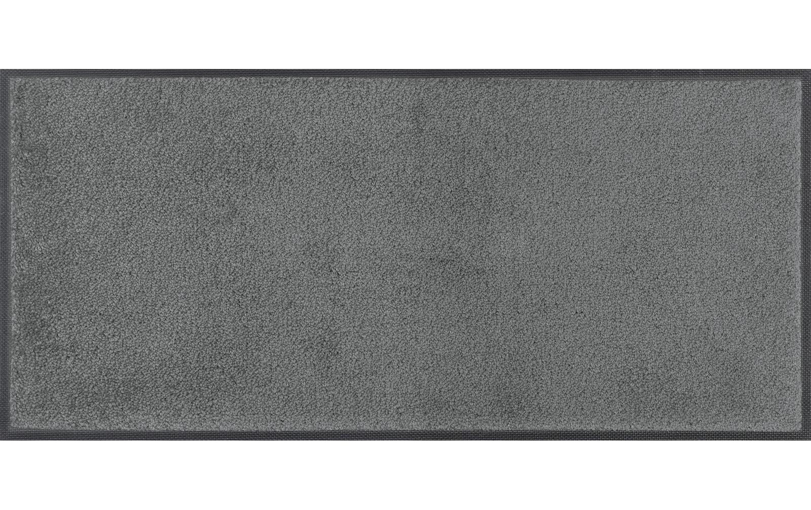 Fussmatte Schuhgrösse, 35 x 75 cm AnthrazitPflegeleichte und rutschfeste Schmutzfangmatte