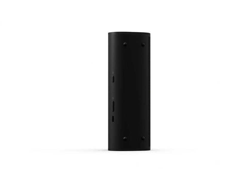 Sonos Smart Speaker Roam 2 Schwarz Kompakter Lautsprecher mit hoher Klangqualität
