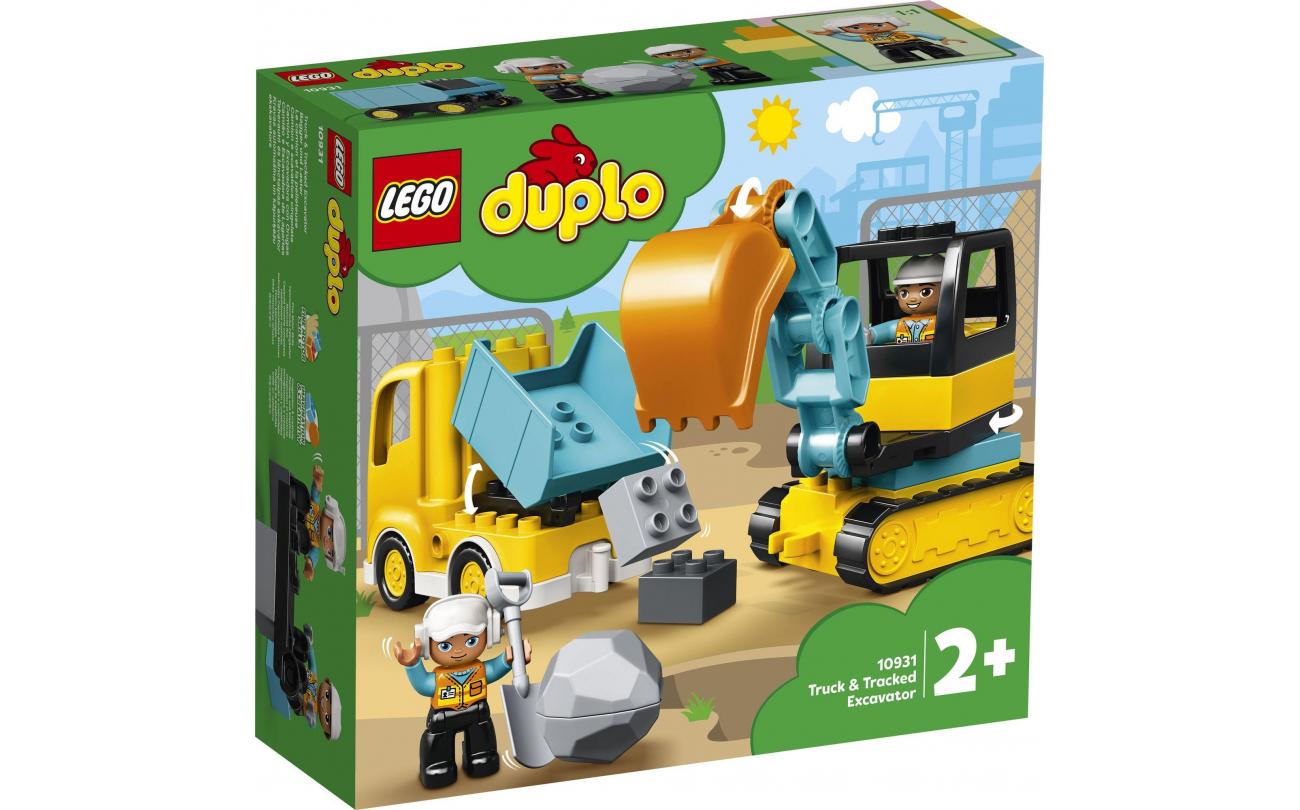 10931 LEGO DUPLO Truck & Graafmachine met rupsband