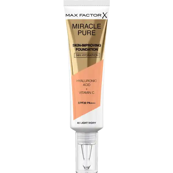 Miracle Pure Skin-Improving Foundation 40 Light Ivory