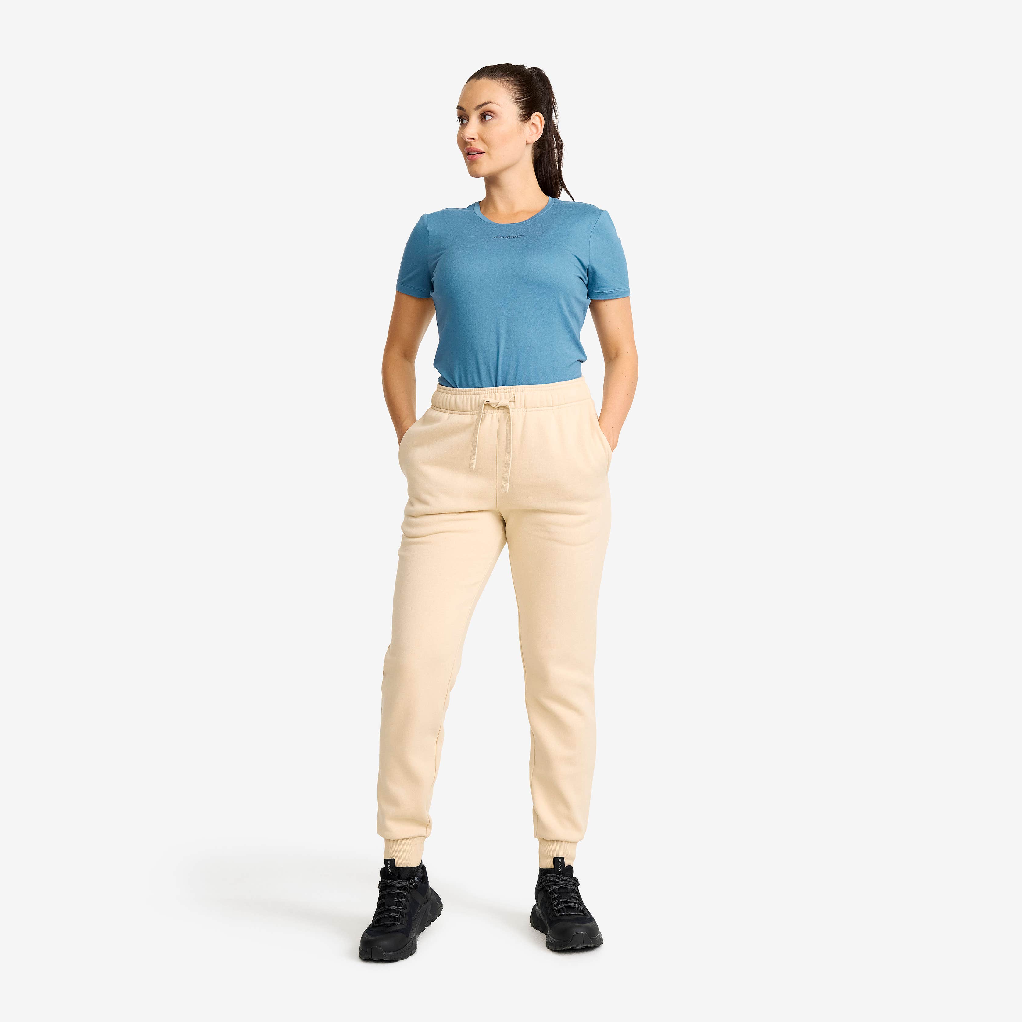 RVRC Sweatpants Dame Oatmeal