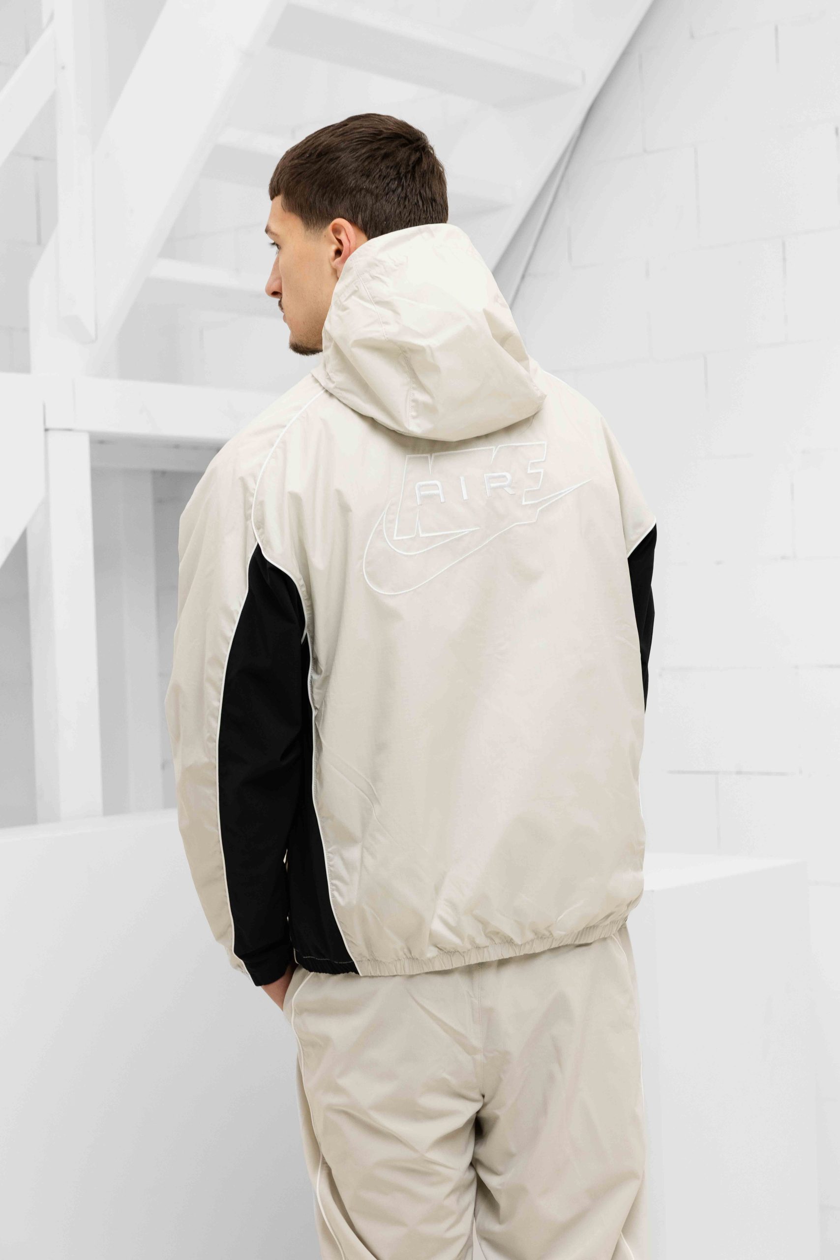 Nike Air Full-Zip Trainingspak Heren Beige