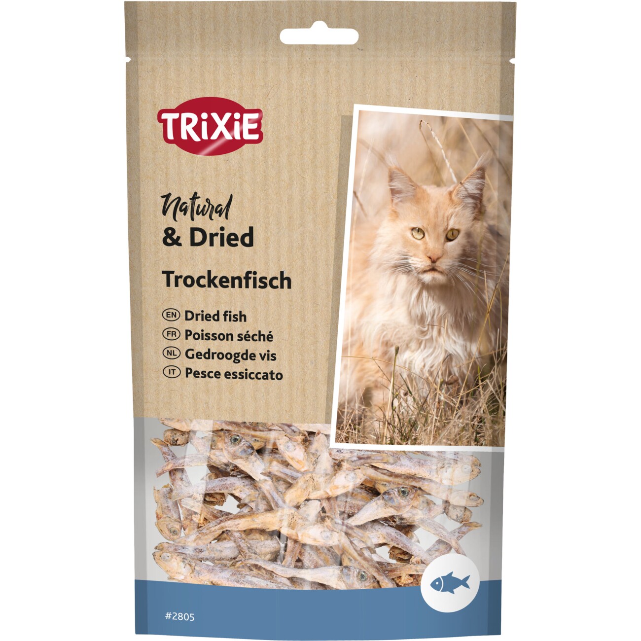Trixie Trockenfisch für Katzen 6x50g