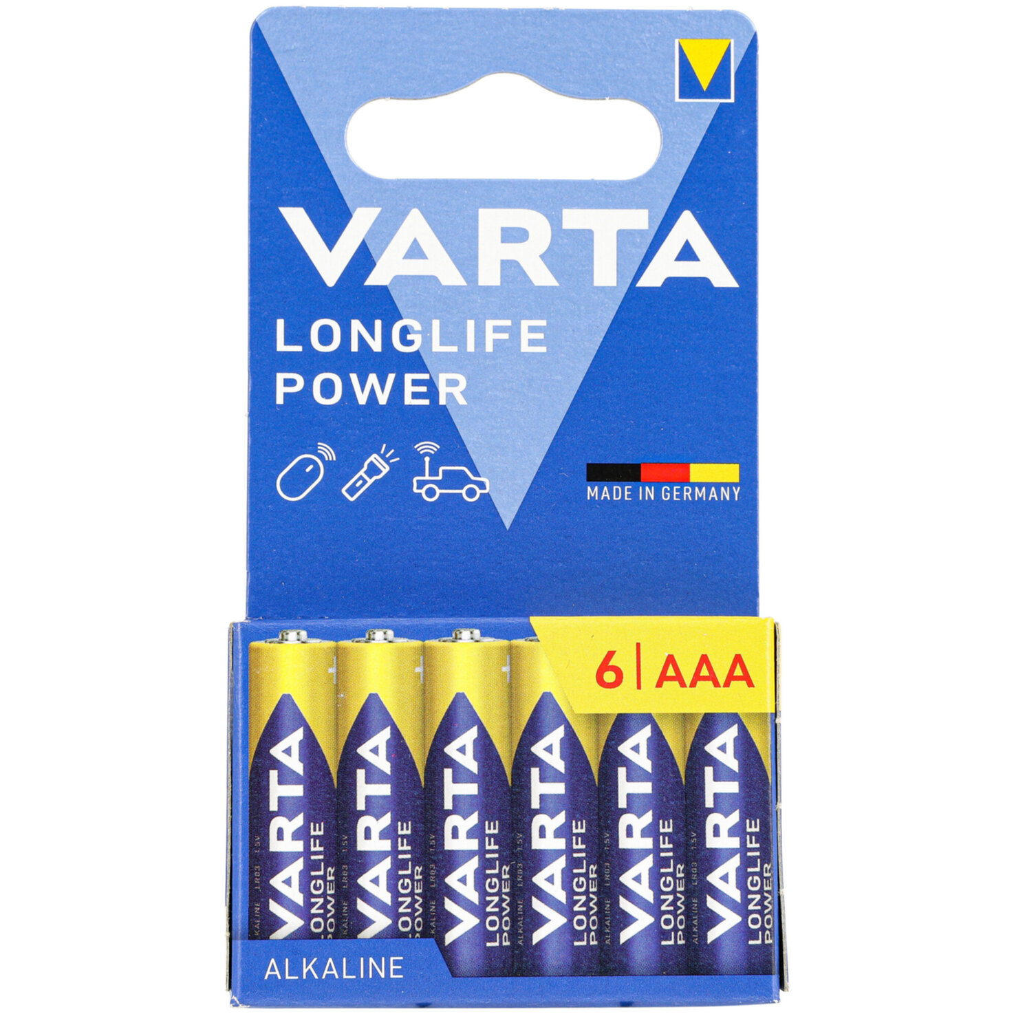 Varta Batterien Longlife Power AAA/LR03 6 Stück