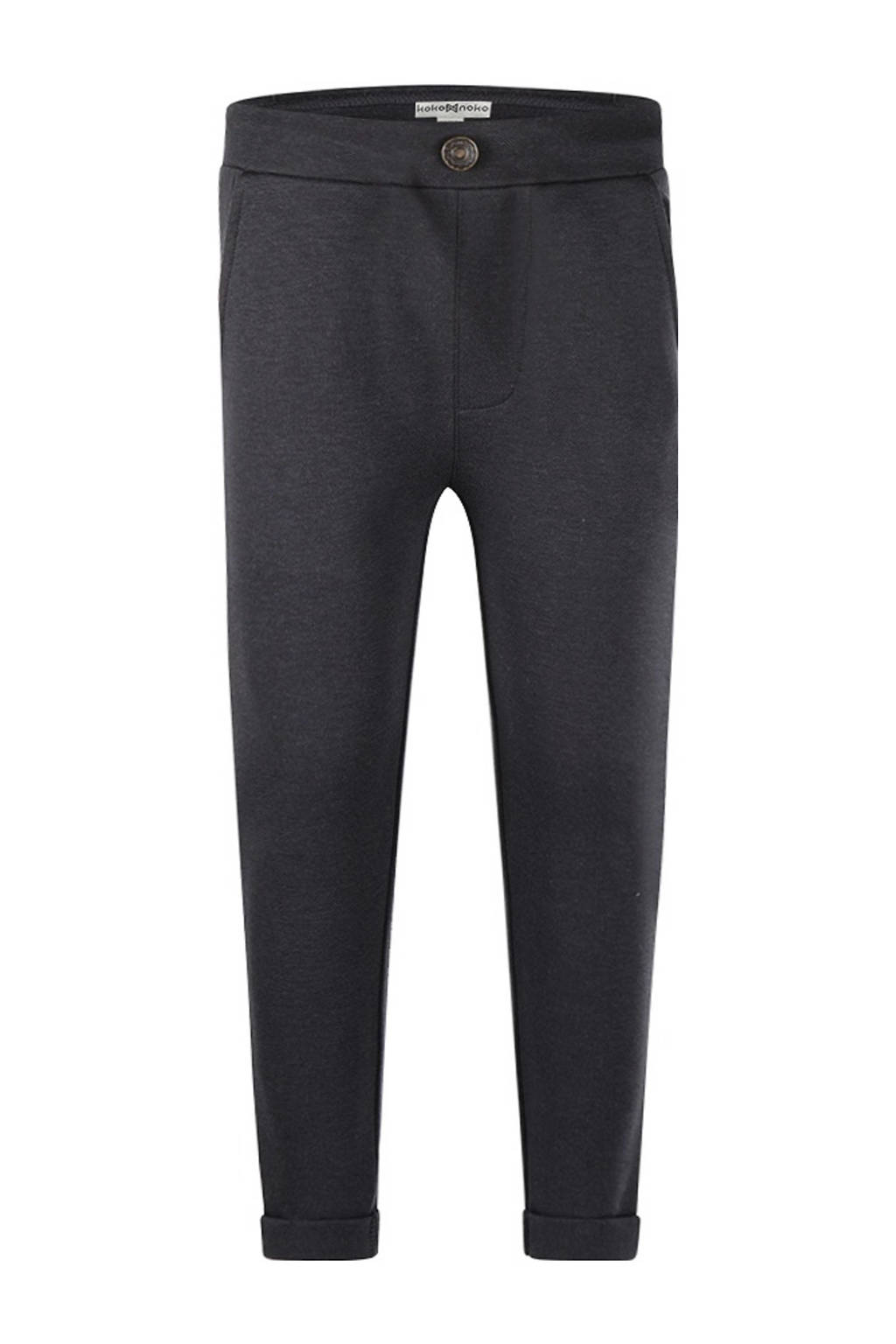 Koko Noko regular fit broek donkerblauw