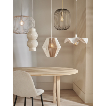 KARWEI hanglamp Feline beige 11,5xØ45cm