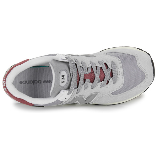 New Balance - 574 - Gris / Bordeaux
