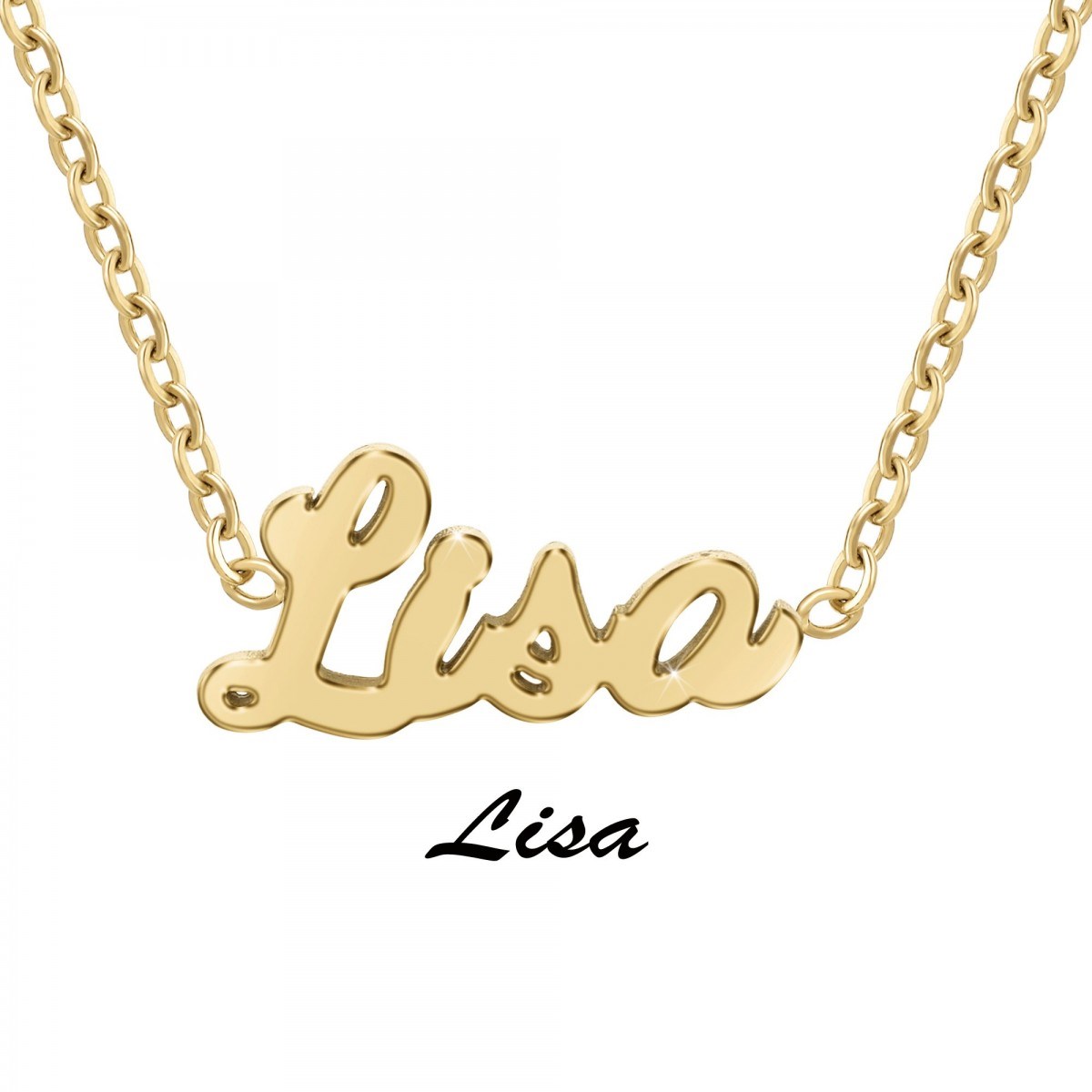 Lisa - Collier prénom