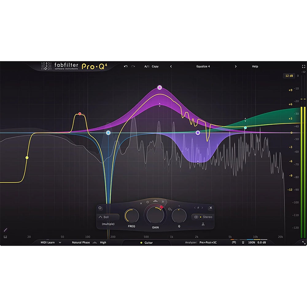 Fabfilter Pro-Q4 equalizer plugin (download)