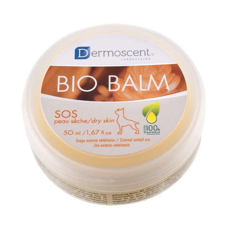 Soin réparateur SOS Chien 50ml Bio-Balm pour la truffe, les coussinets et les cals LDCA