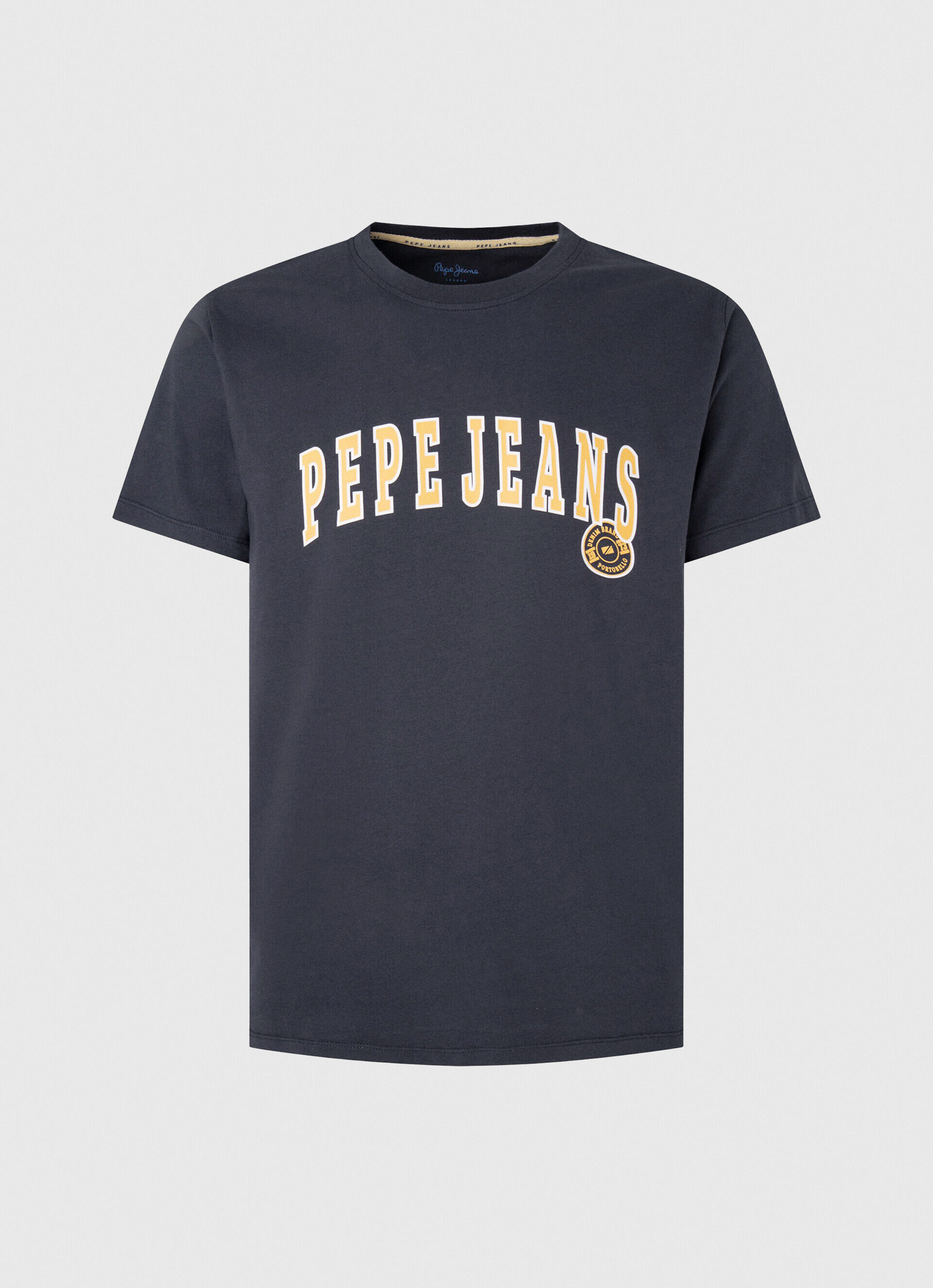 CAMISETA COM LOGOTIPO ESTAMPADO - azul Dulwich
