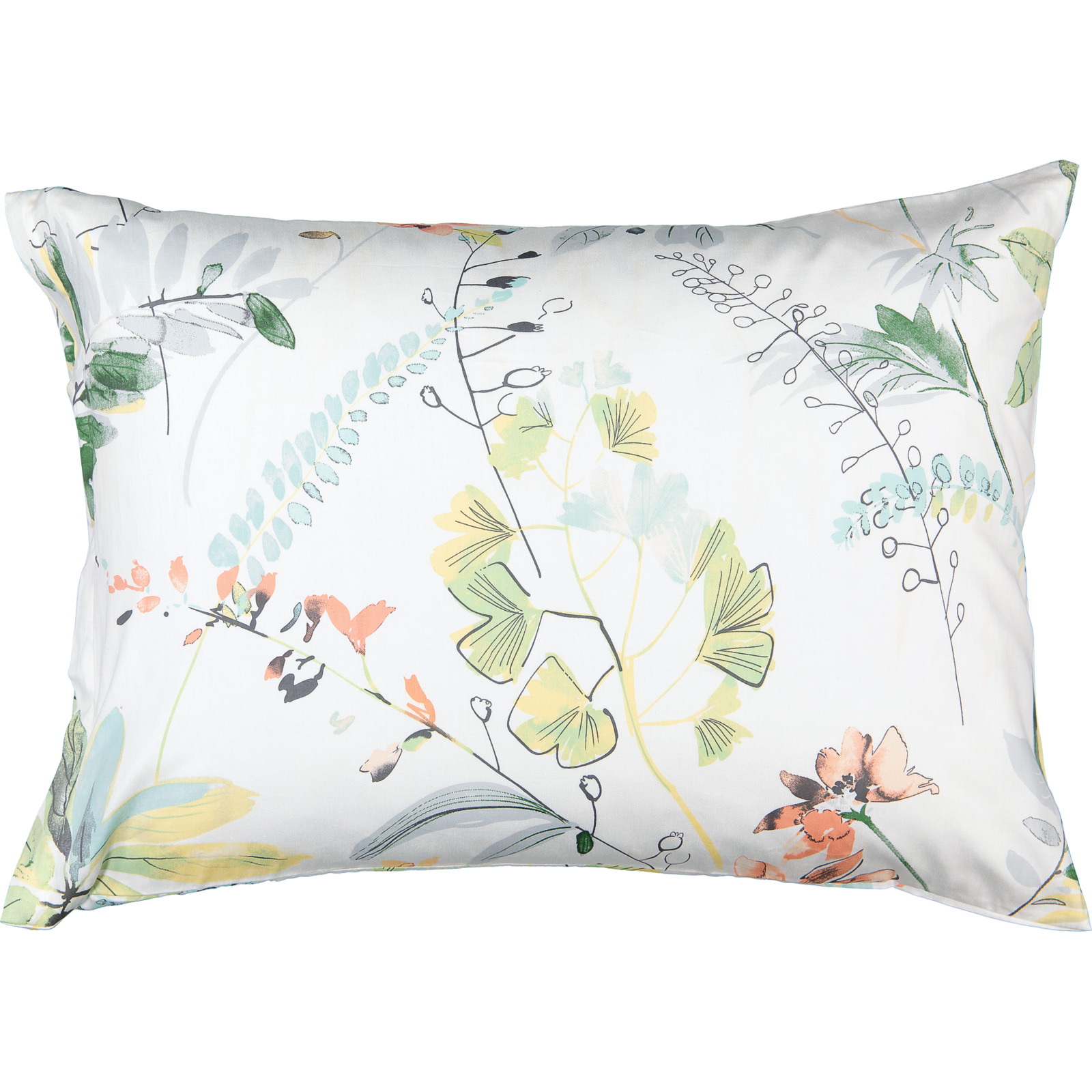 Bettwäsche mit floralem Design 50x70 Kissenbezug