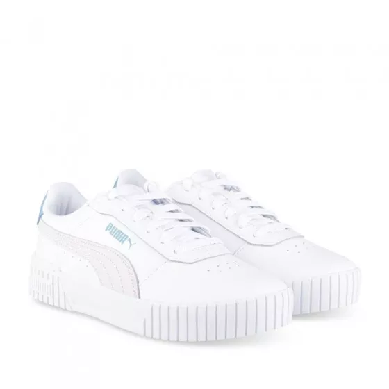 Baskets BLANC PUMA Carina 2.0 JR