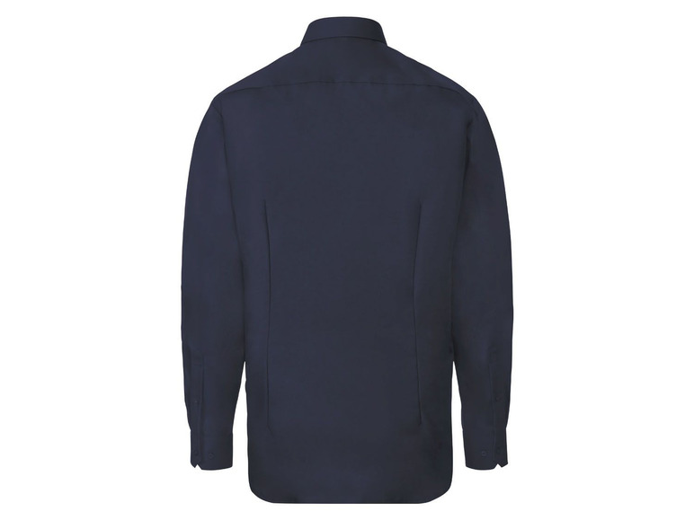 Heren businessoverhemd navy