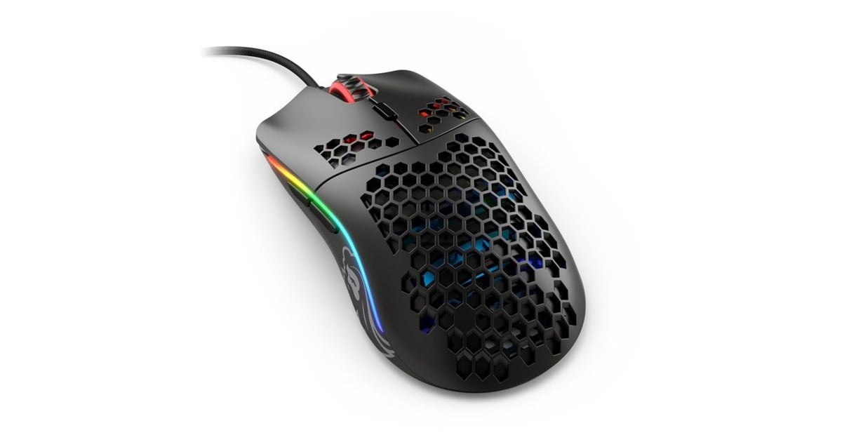 GloriousModel O- gaming muis  (Zwart (mat), 12.000 dpi, RGB leds)