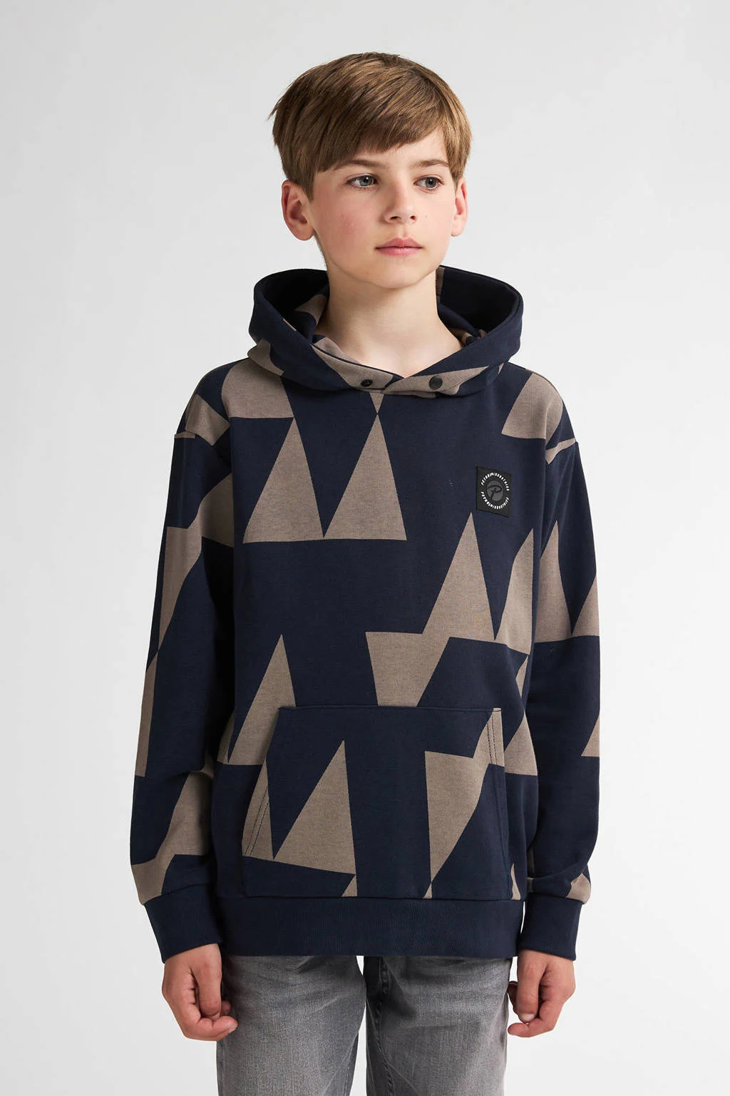 Petrol Industries hoodie donkerblauw