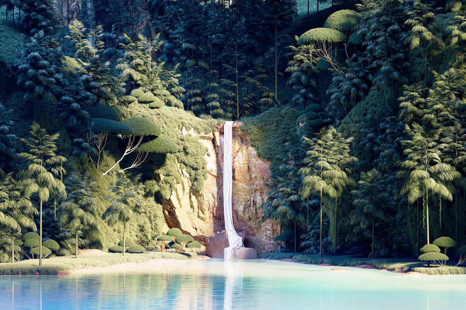 Waterfall’s  Wave by Paul Milinski - Limited Edition. Edition of: 150. Signed.