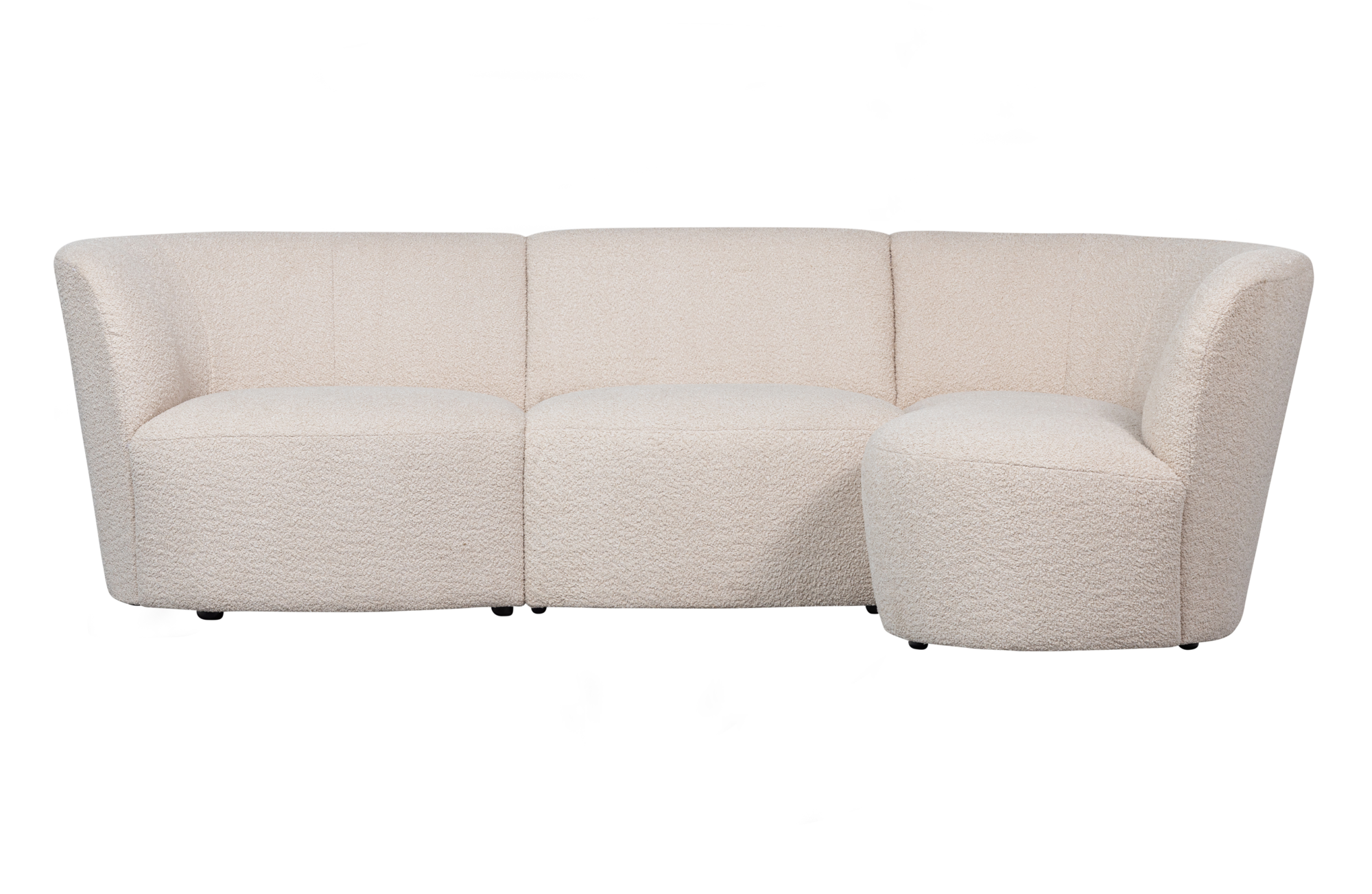 WOOOD Exclusive chaise longue element rechts Coco Coco chaise longue element rechts - Creme
