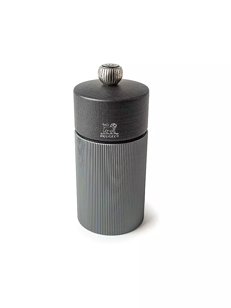 PEUGEOT Manuelle Pfeffermühle  Line 12cm Carbon/Holz grau
