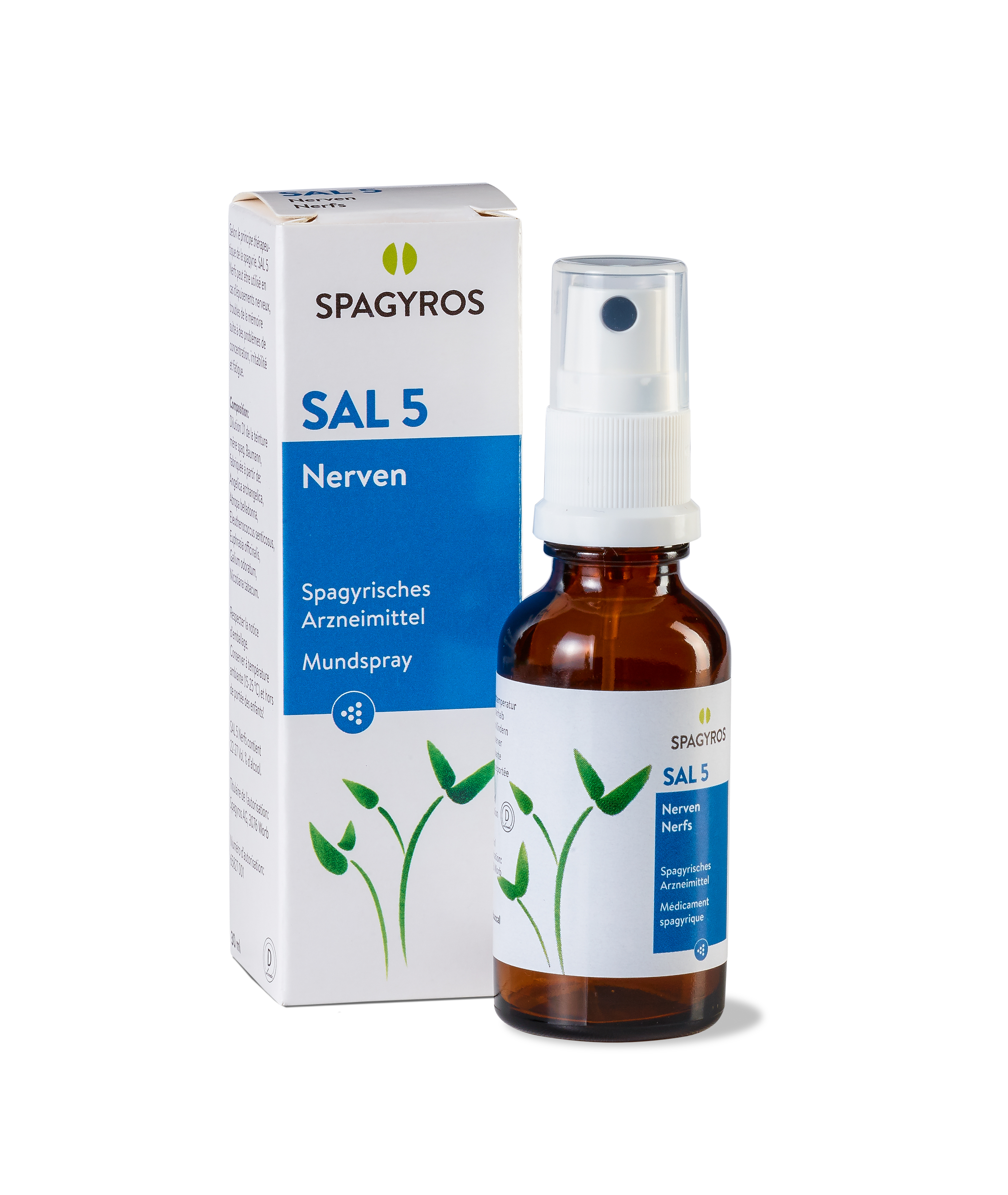 Spagyros SAL 5 Nerven Mundspray<br>30 ml, Flasche, Spray zur Anwendung in der Mundhöhle, Lösung