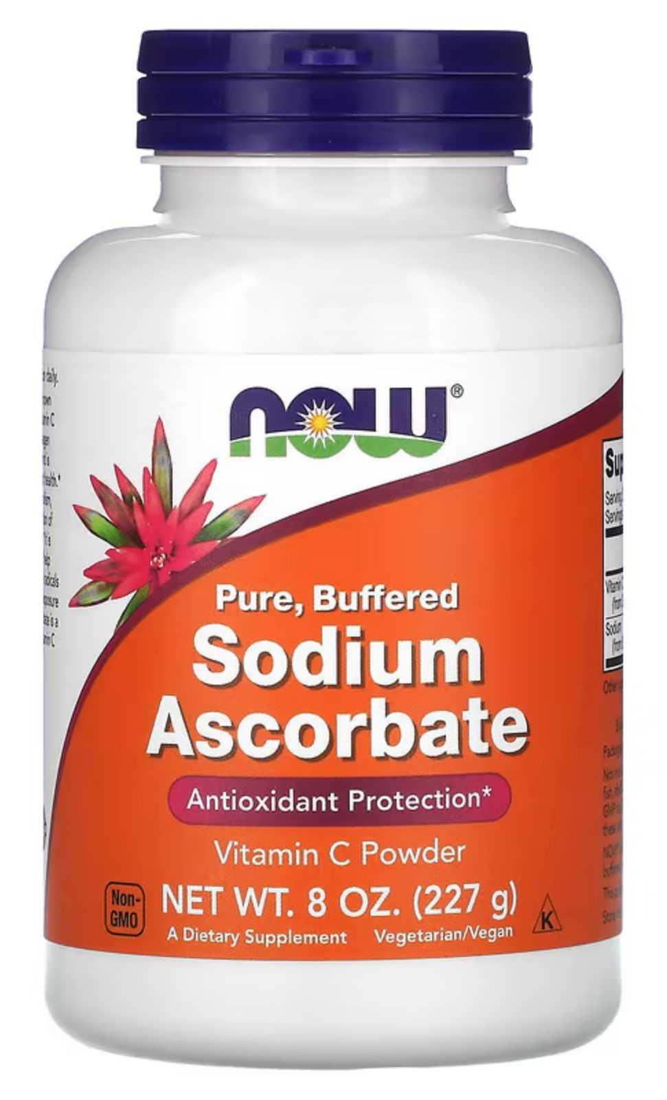 NOW Foods Ascorbato de sódio 227 g